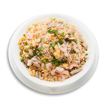 115. FRIED RICE WITH MIXED MEAT